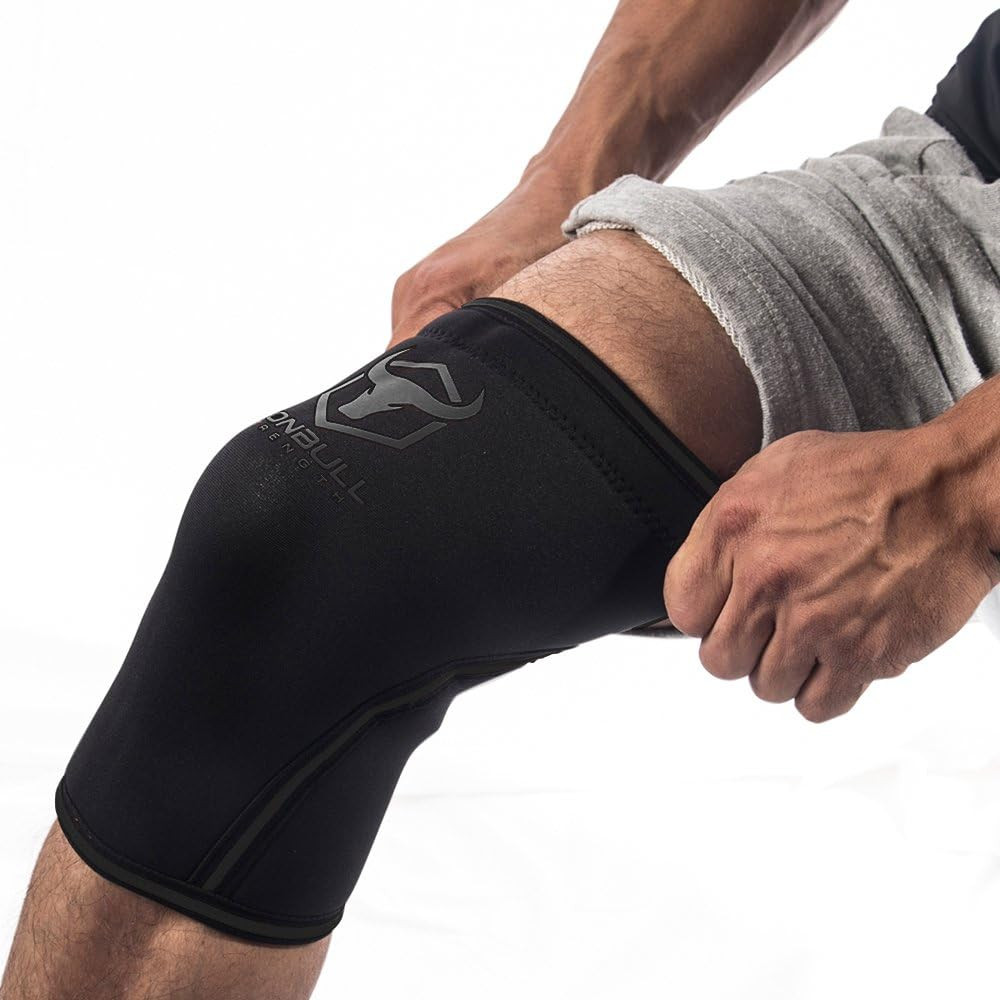 7Mm Knee Sleeves (Pair) for Weightlifting & Powerlifting (USPA, IPL, IWF & USAW