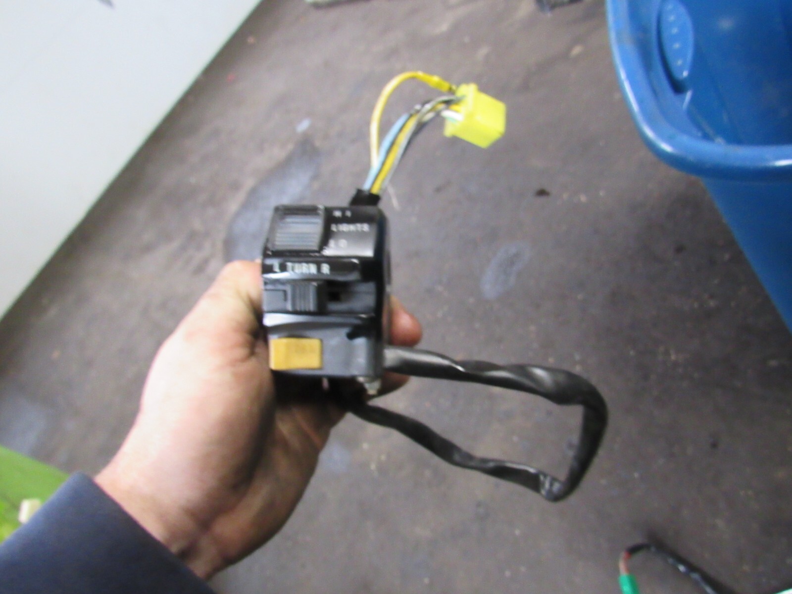 1997 suzuki gn125 left switch lights turn horn