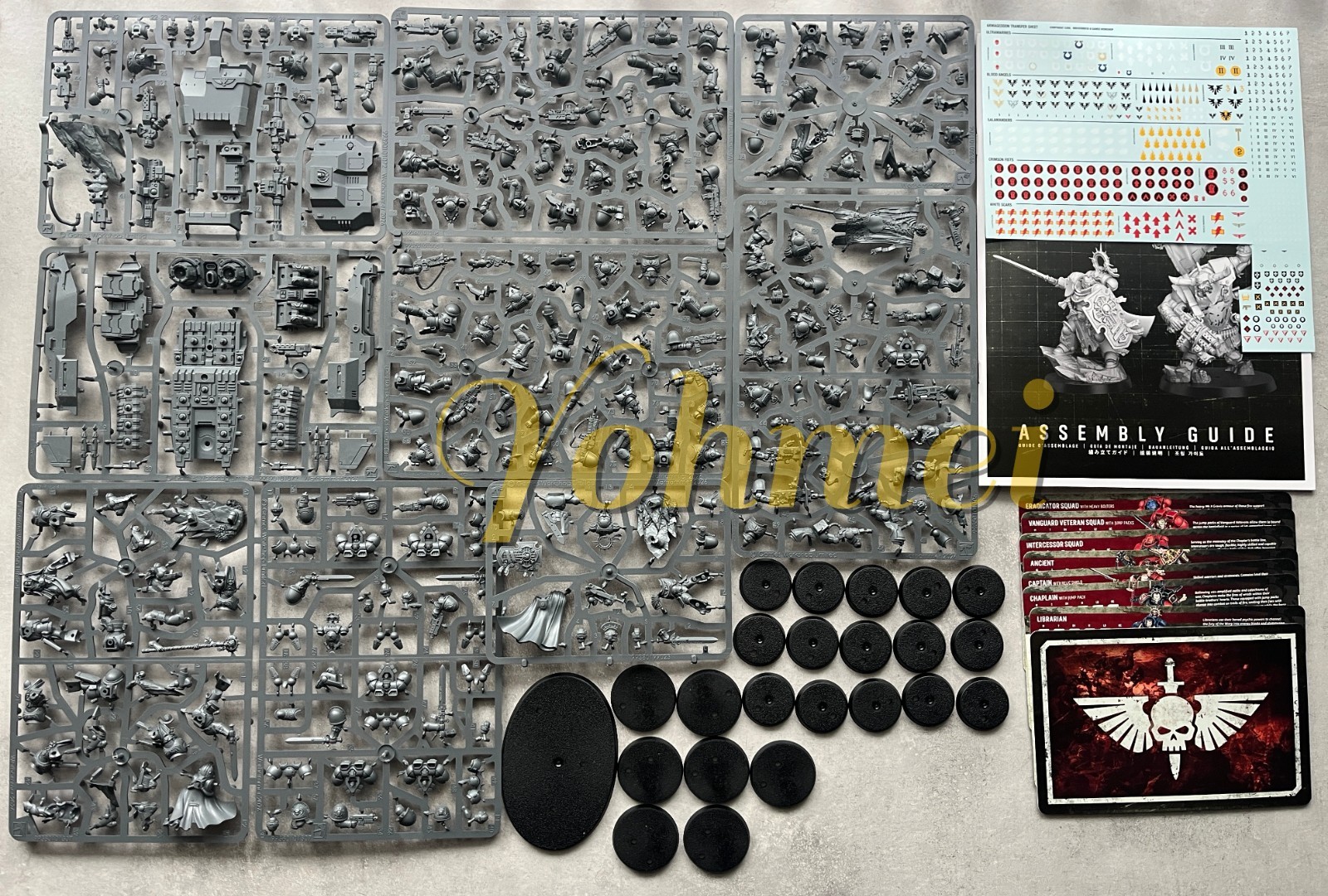 Warhammer 40k Armageddon Blood Angels Half Army 11th Edition ~ 0$ US TARIFFS ~