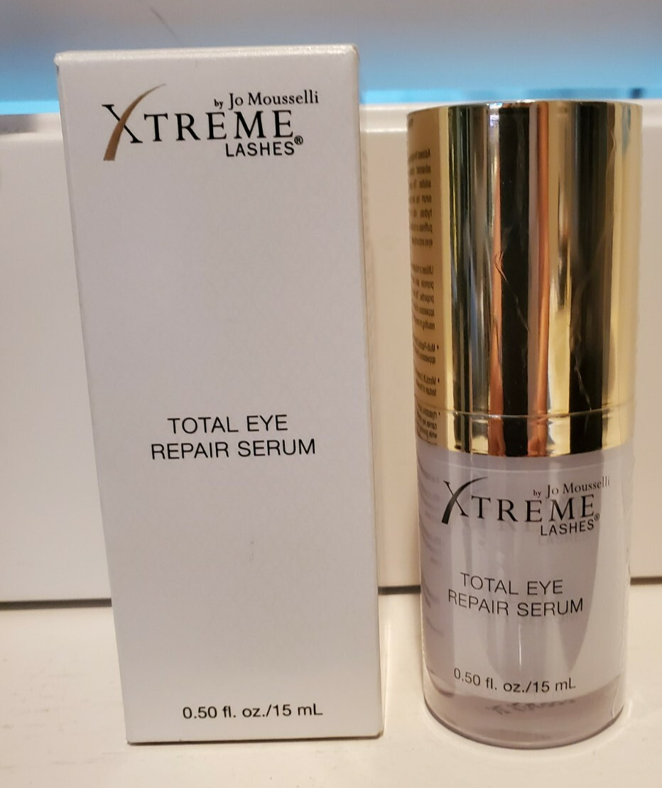 Xtreme Lashes Total Eye Repair Serum 0.5 Fl oz New, Fresh & Sealed