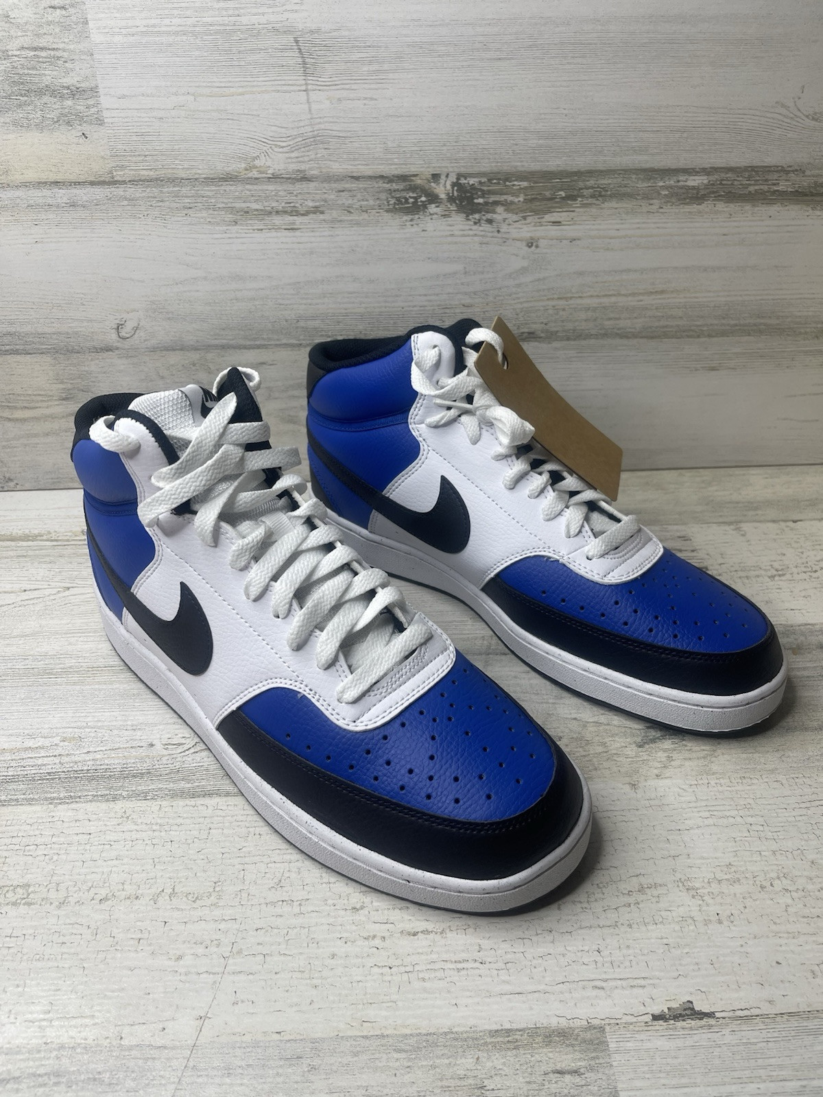 Nike Court Vision Mid NN AF Blue/Black/White Sneakers FQ8740-480 Men’s Size: 11
