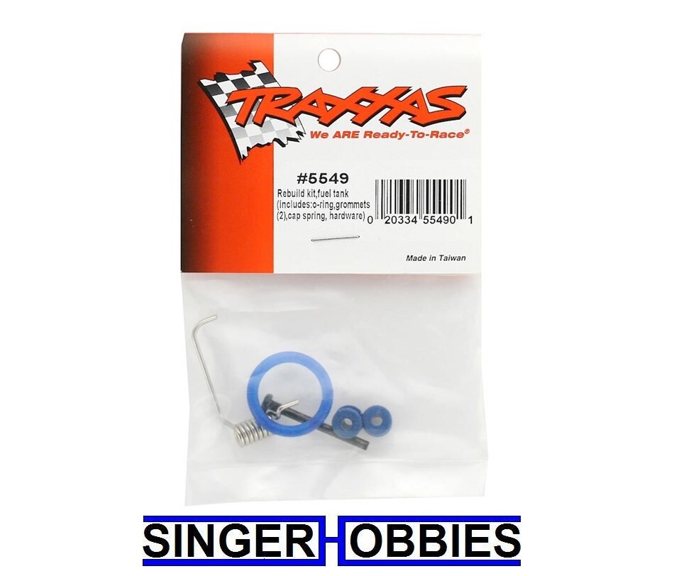 Traxxas 5549 FUEL KIT REBUILD CAP SPRING JATO NEW IN PACKAGE TRA5549 TRA1