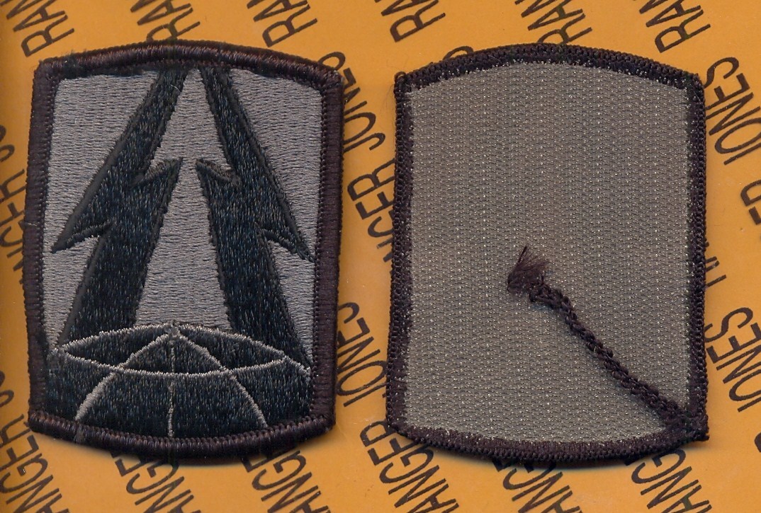 US Army 335th Signal Brigade ACU Duty uniform patch m/e