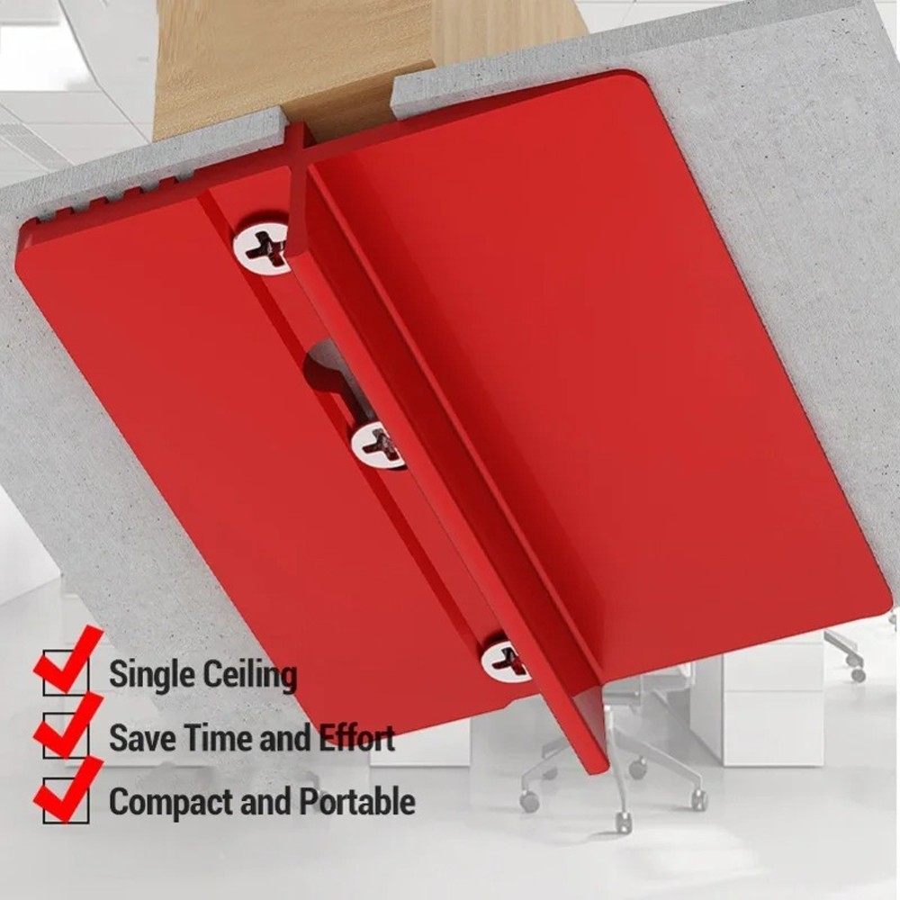 2Pcs Drywall Fitting Tool Plasterboard Ceiling Auxiliary Fixing Tool Replacement