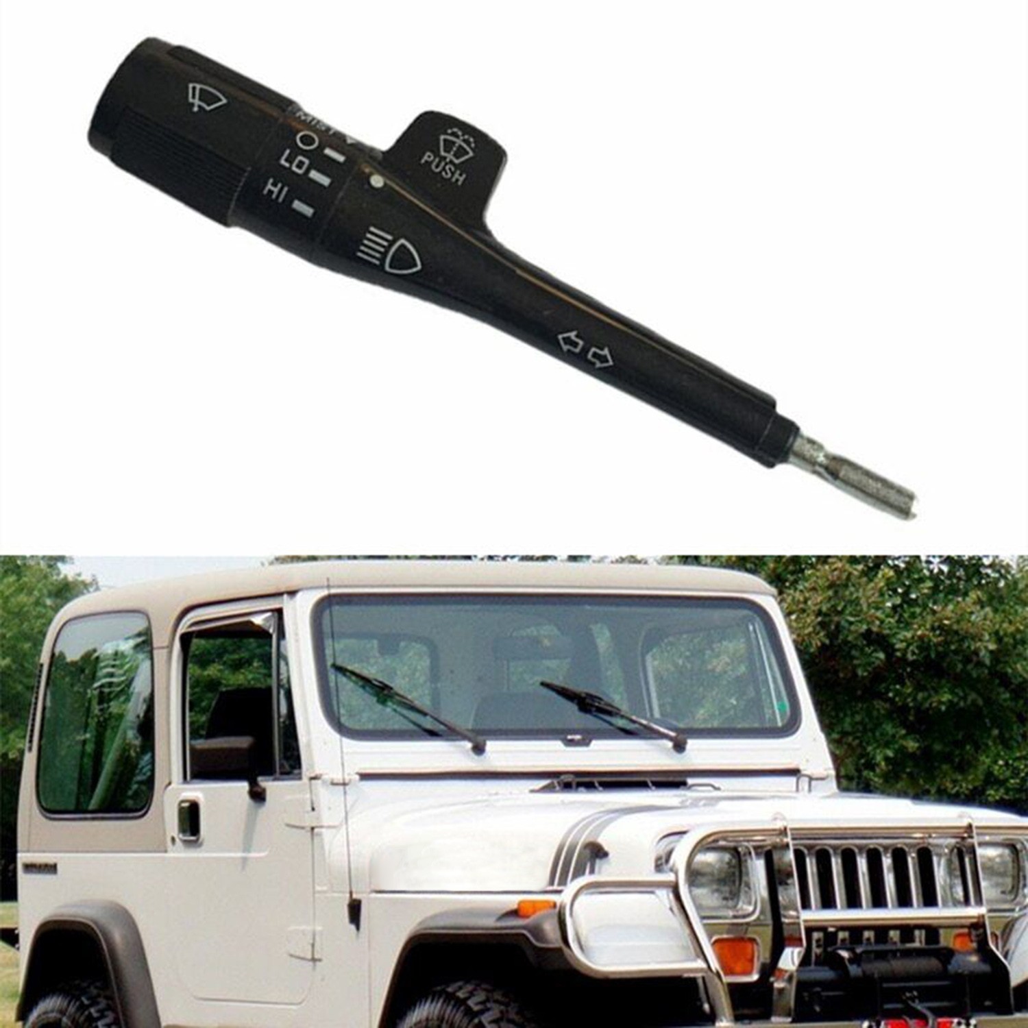 Multi Function Switch Turn Signal Lever Wiper for Jeep Wrangler 1984-1995
