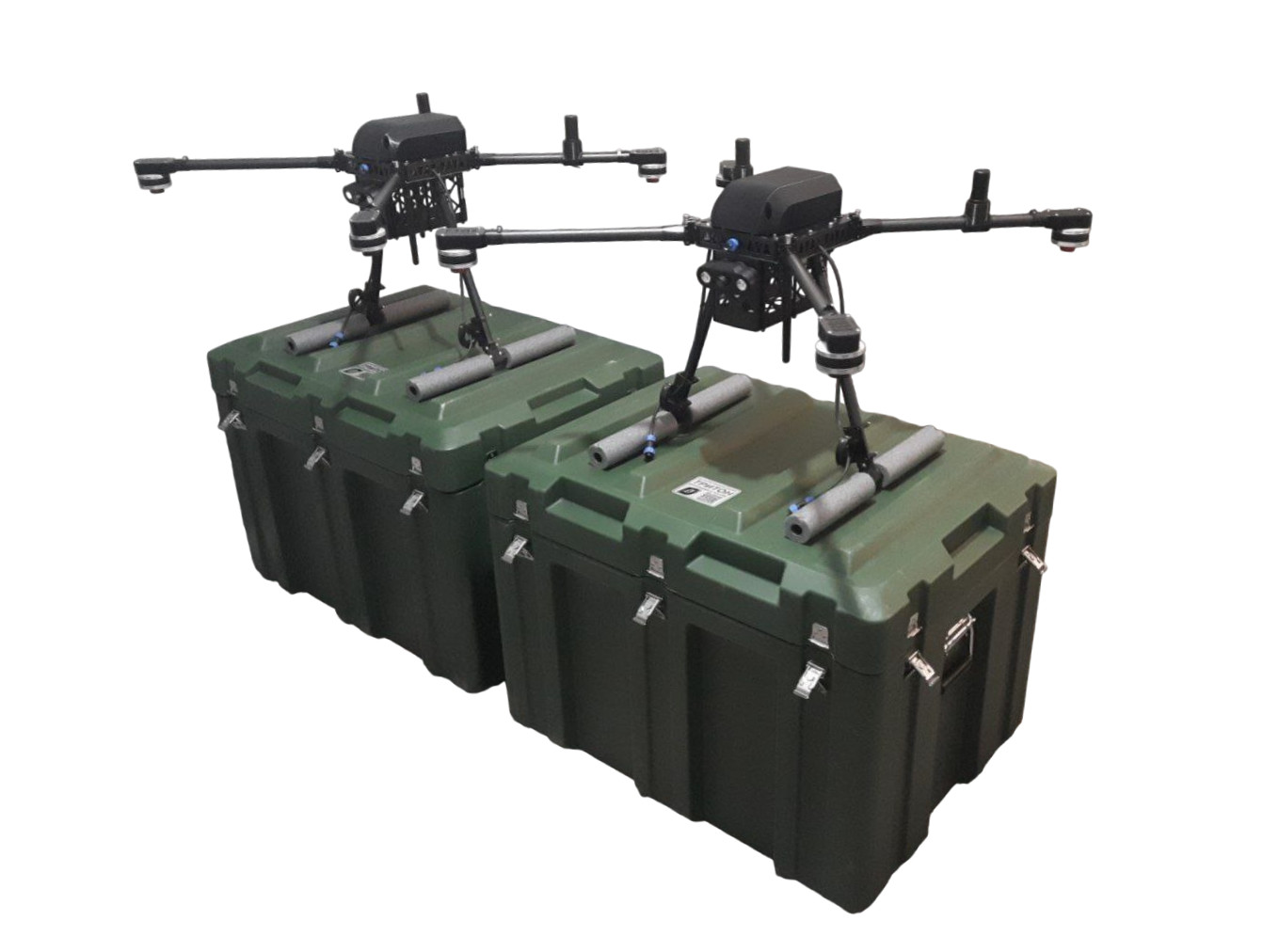 TRITON UAV multisensor magnetic field mapping system RTK, obstacle avoidance