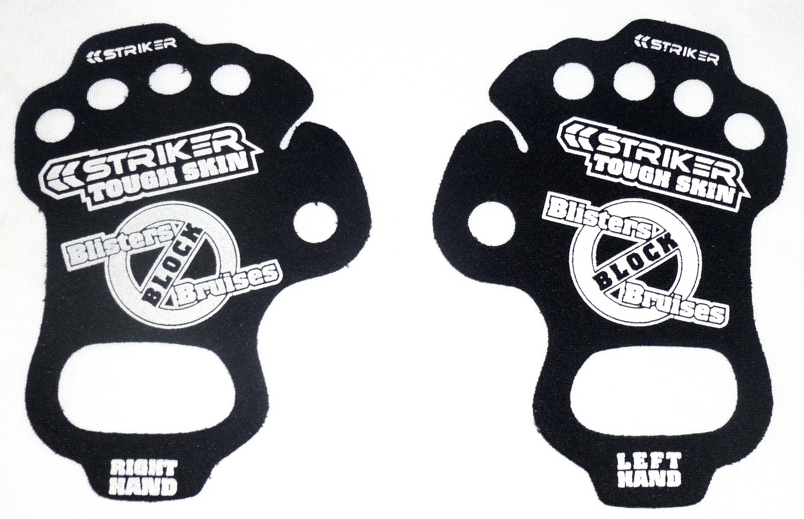 STRIKER TOUGH SKIN PALM PROTECTORS Set of 2 Small/Medium Right & Left S/M >NEW<