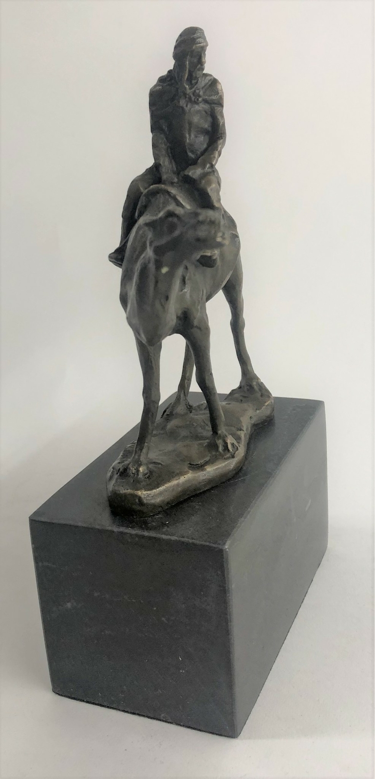 Austrian cold painted vienna bronze arab arabic oriental Male camel Rider Gift