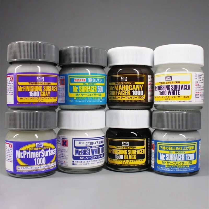 Mr. Hobby Surfacer Primer Series Lacquer Paint 40ml - US