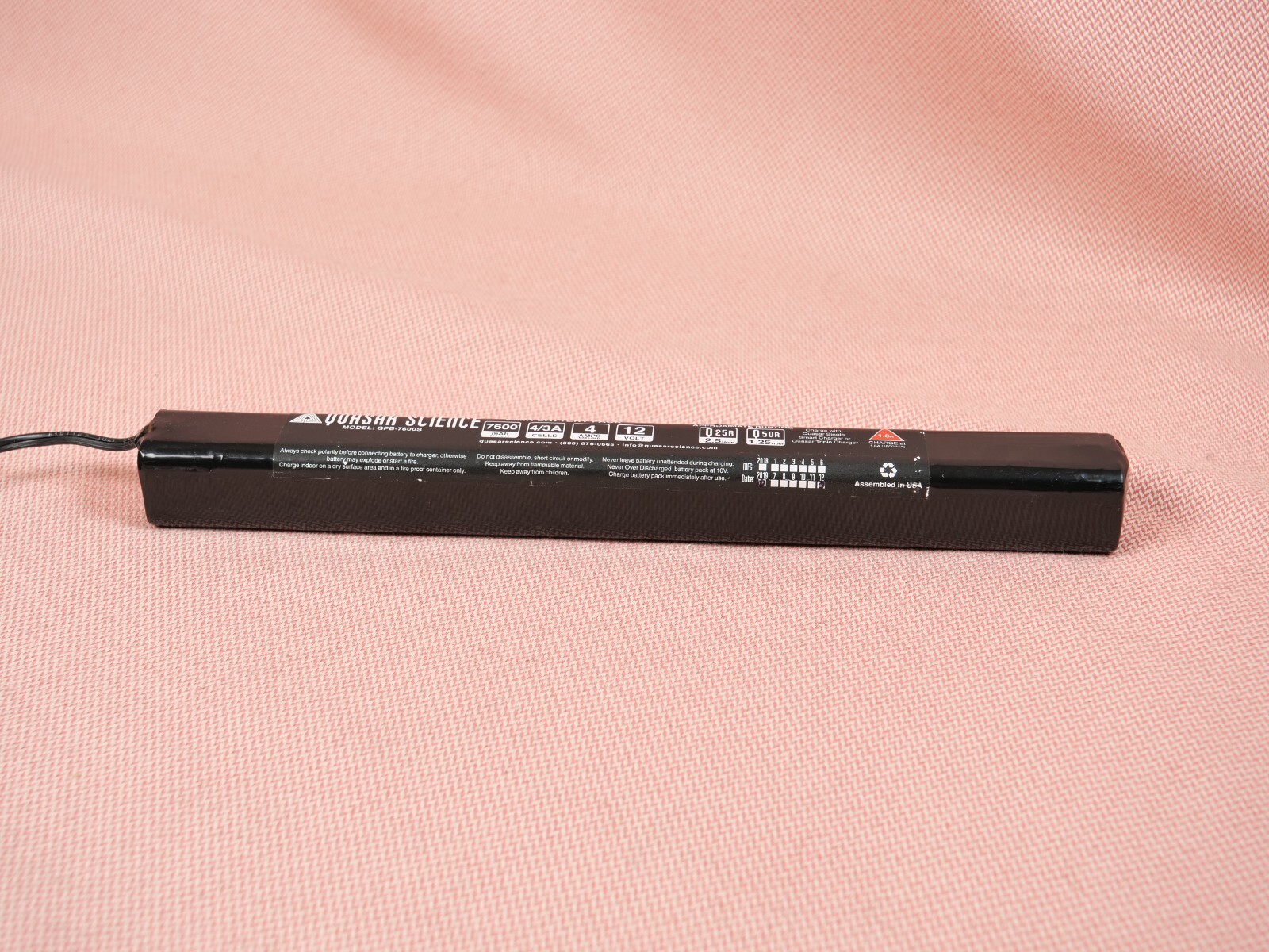 Quasar Science QBP-7600S Portable Linear Battery Pack