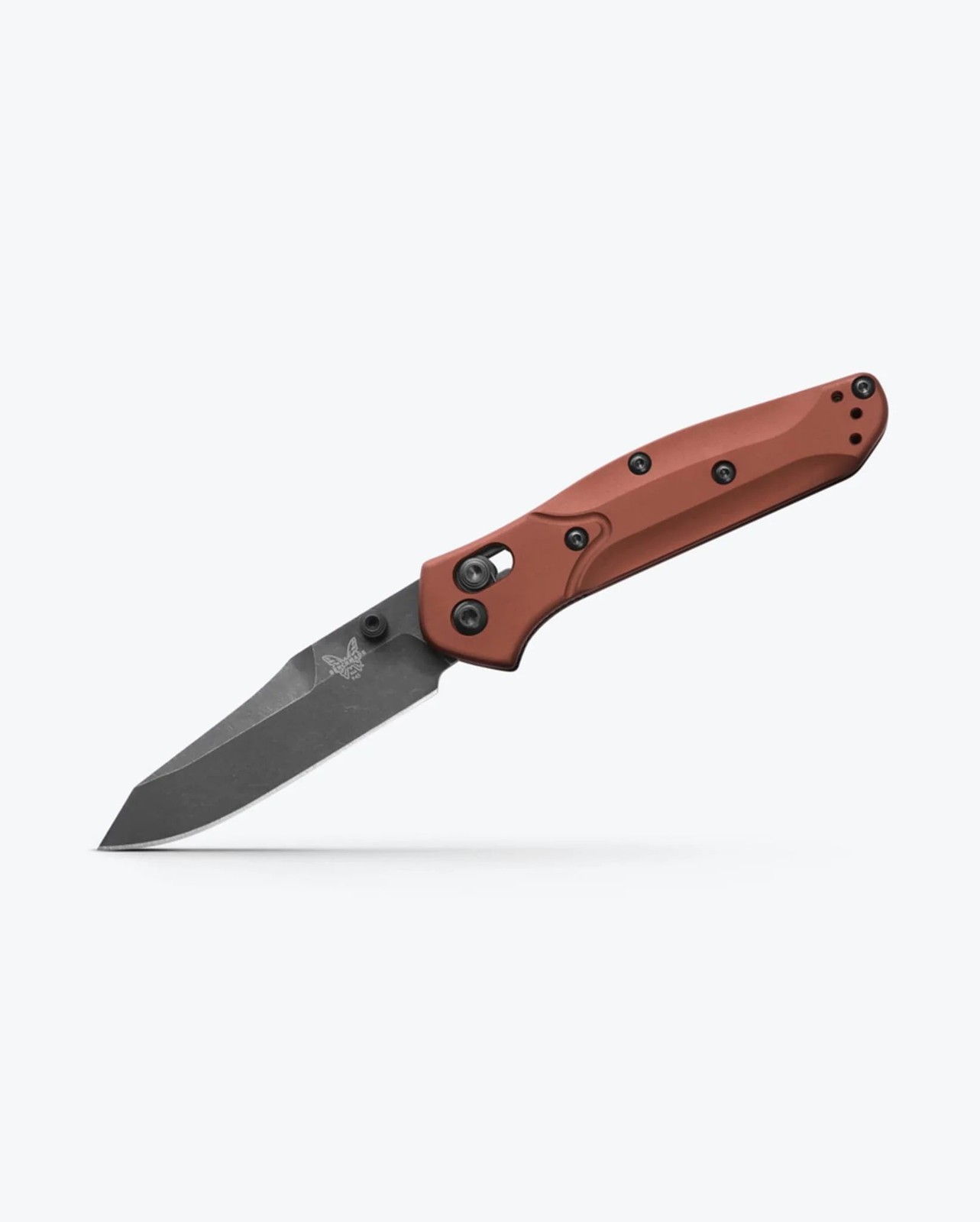 Benchmade 945BK-03 Mini Osborne Folding Knife, Burnt Copper Aluminum Handle, Rev