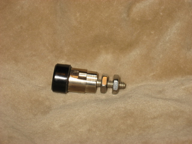 Spring-Loaded Terminal, chassis mount, new