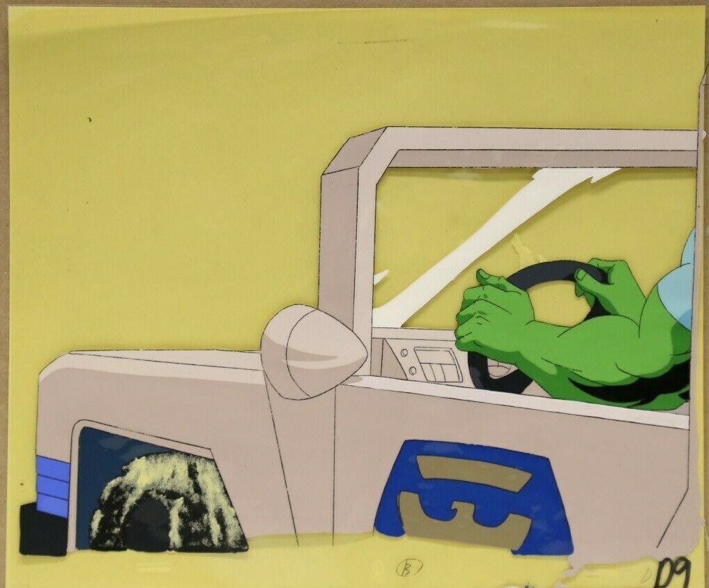 Savage Dragon Original Production Cel 115-40 - Used Condition