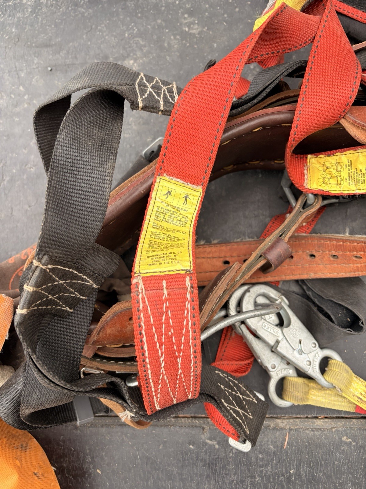 Bashlin Climbing Lineman Belt D26 No.88 Safety Fall Protection