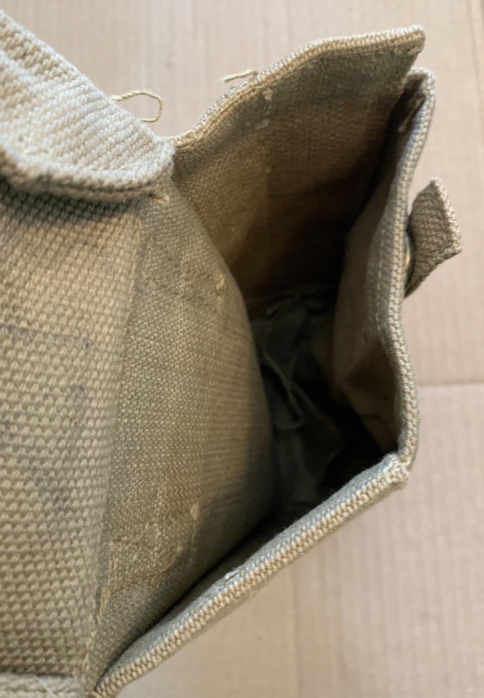 Original WWII British P37 Ammo Pouch 1943 Dated