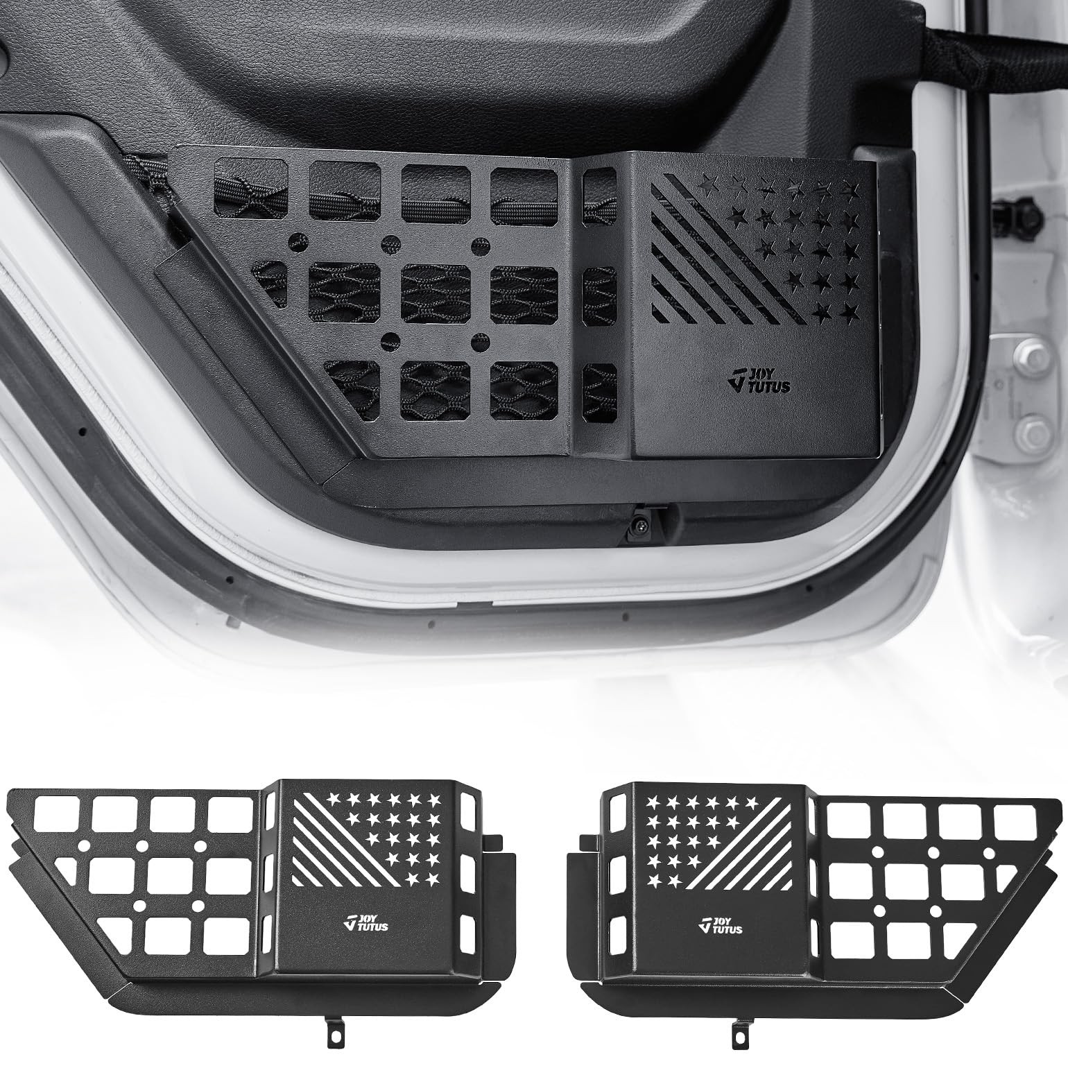 Rear Door Pocket Storage with 2018-2023 Wranlger JL Gladiator JT, Door Net Si...
