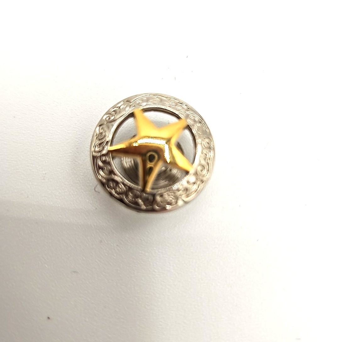 Texas Star Western Concho 3/4" Set of 2