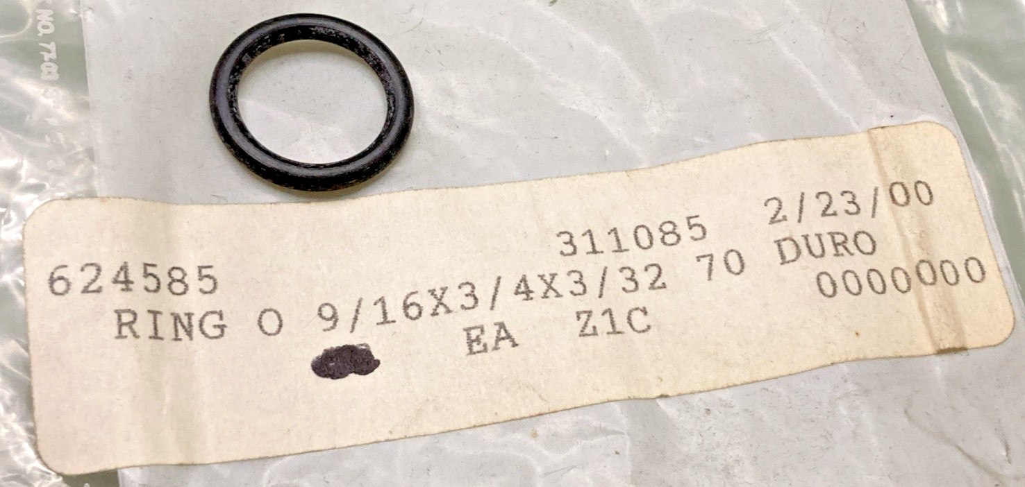 QTY 5 NEW REPLACES STOELTING 624585 O-RING