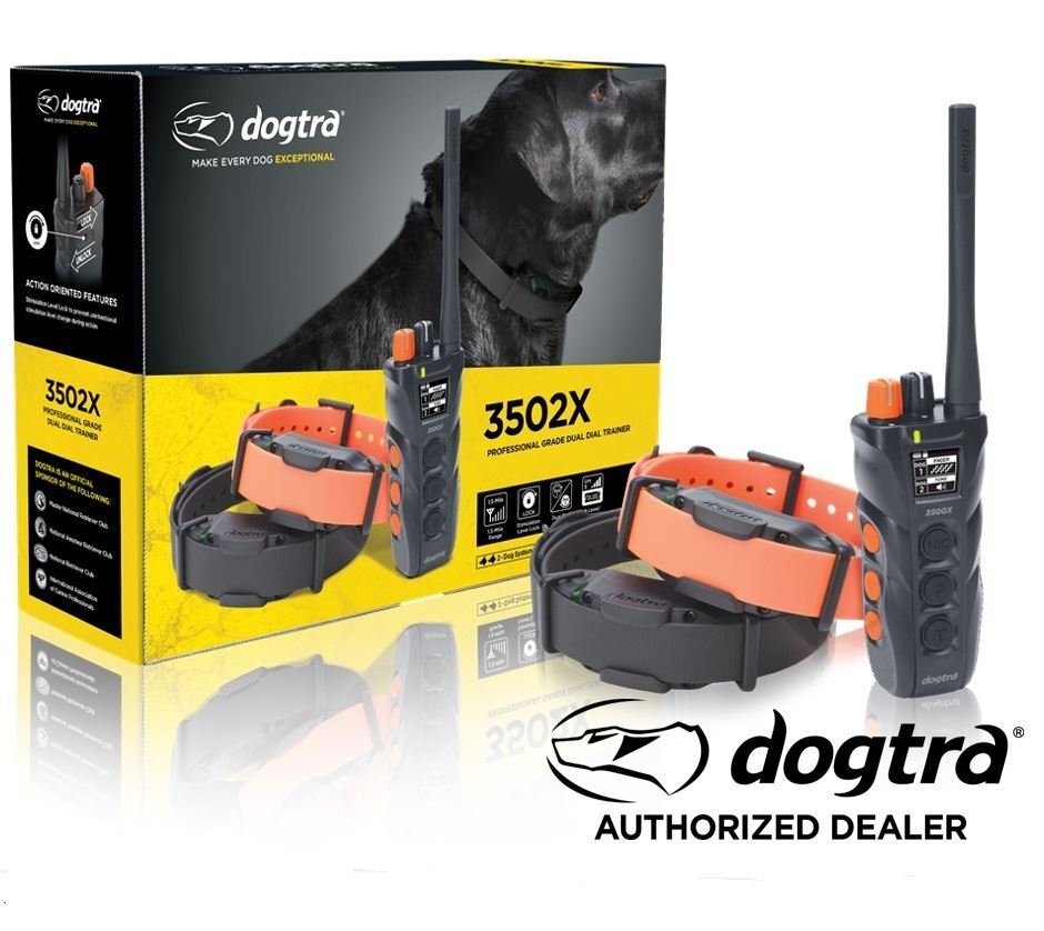 Dogtra 3502 X DUAL DIAL 2 Dog  Trainer  IPX9K Certified