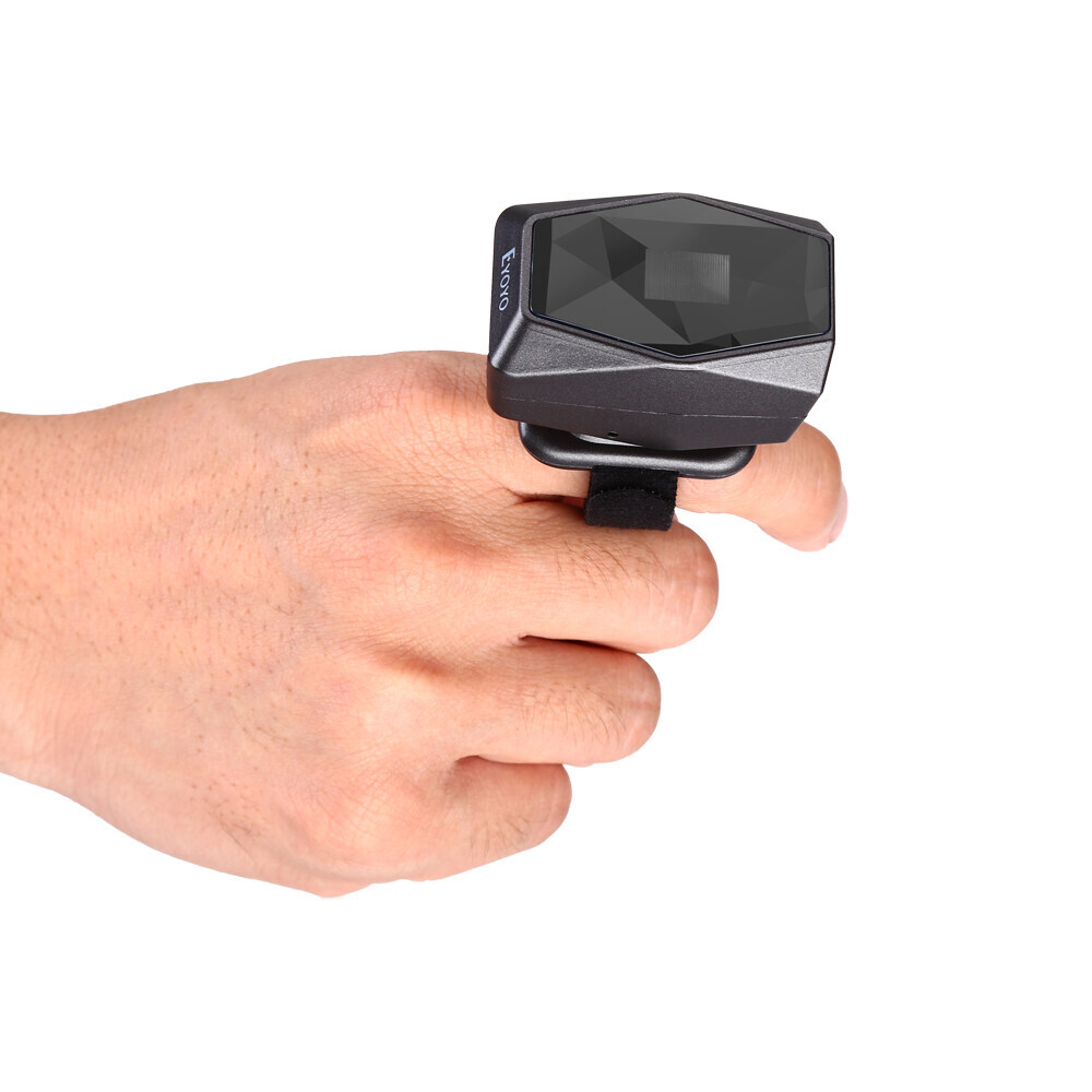 Eyoyo 5PCS 2D QR Code Barcode Scanner Wireless Wearable Ring Reader for PC Phone