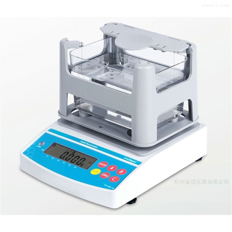 Rubber Gravity Meter Solid Densimeter with Density Effective Bit 0.001 g/cm3