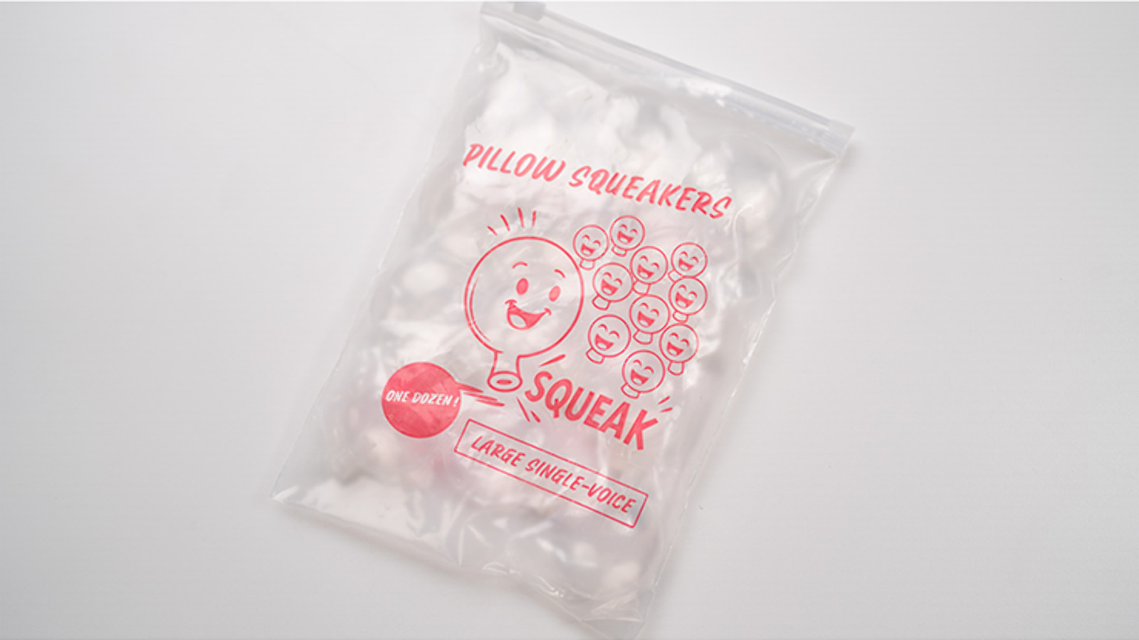 Pillow Squeaker Single Voice (12pk Large) by Murphys Magic