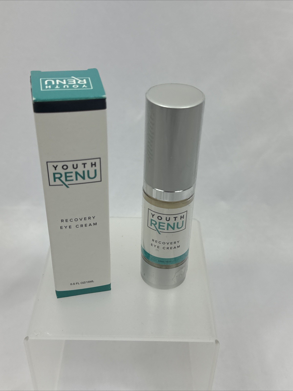 New YOUTH RENU SKIN Company Recovery Eye Cream 0.5 Fl oz with Box