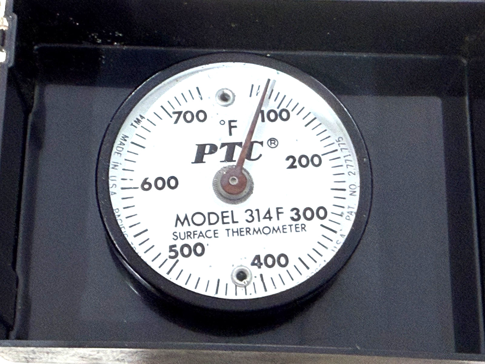 PTC® INSTRUMENTS 314F SURFACE THERMOMETER, 50°-750°F