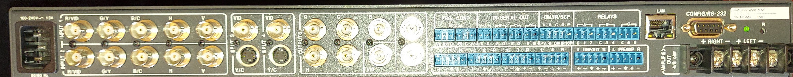 Extron System 5 IP FPC SA - 5 Input A/V Switcher