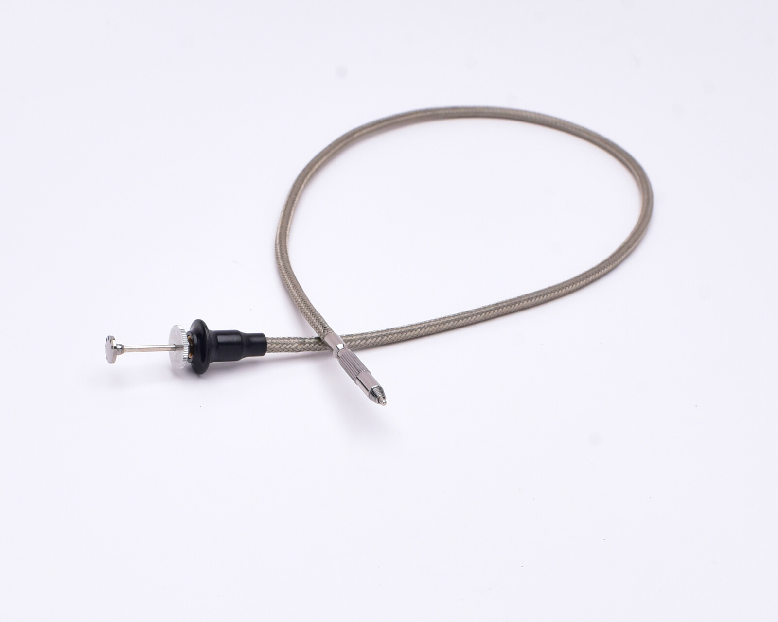 Unbranded 19.50" Silver Locking Shutter Release Cable Germany (#T1310)