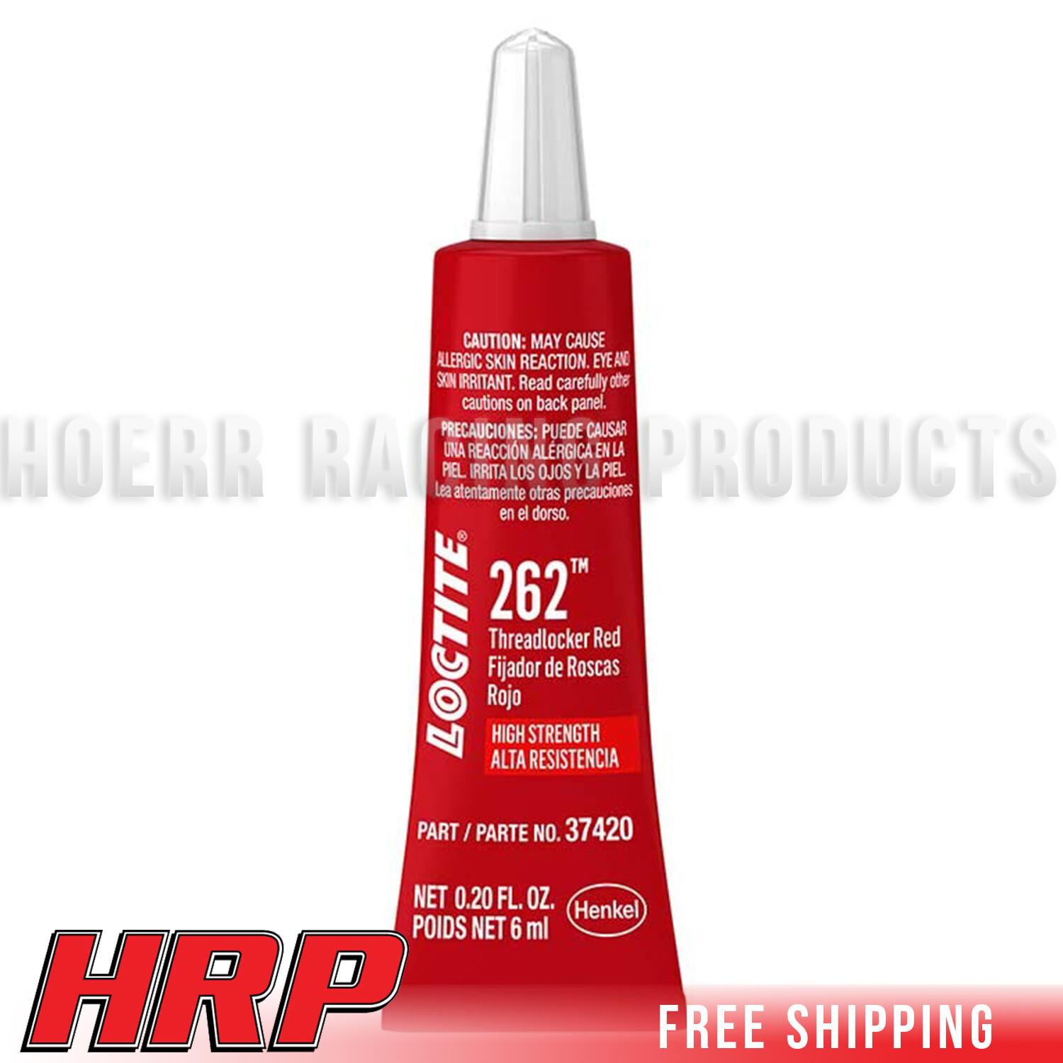 Loctite 37420 Red High Strength Threadlocker (262)