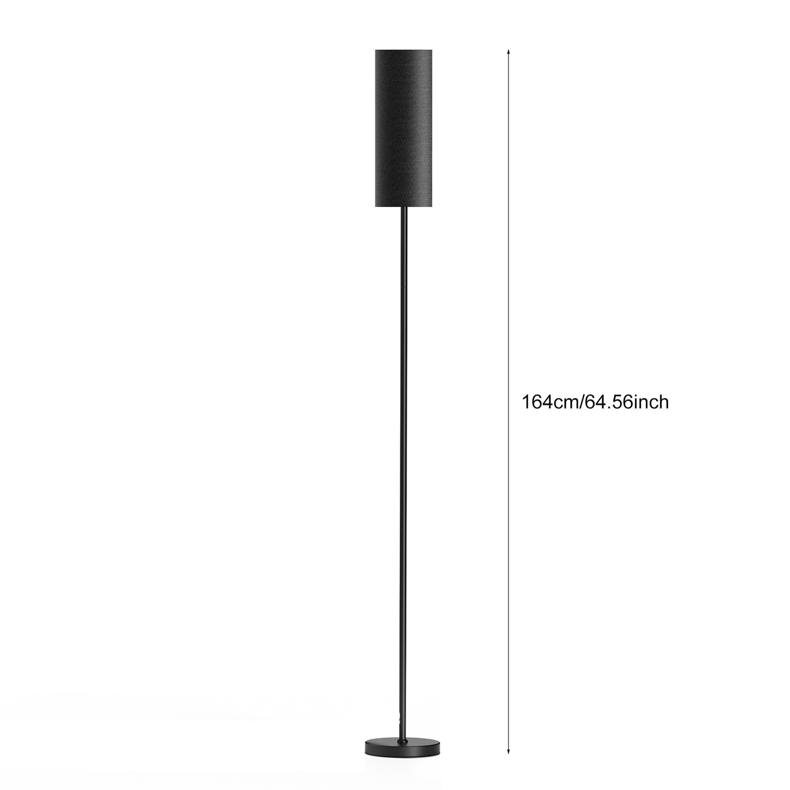 Modern Floor Lamp With Foot Switch For Bedroom Living Room Office QQVK