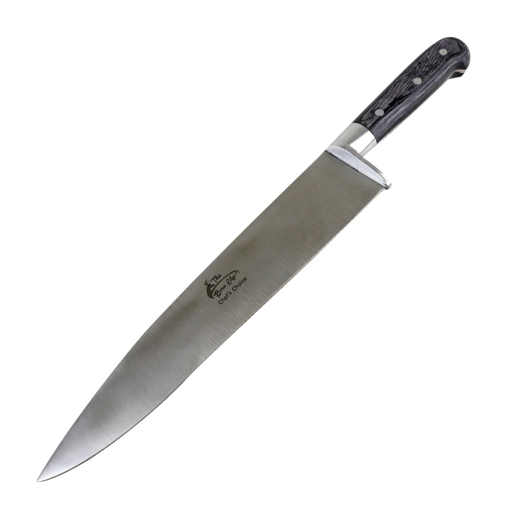 14.5"" Chef Choice Cooking Kitchen Knife Wood Handle Stainless Steel