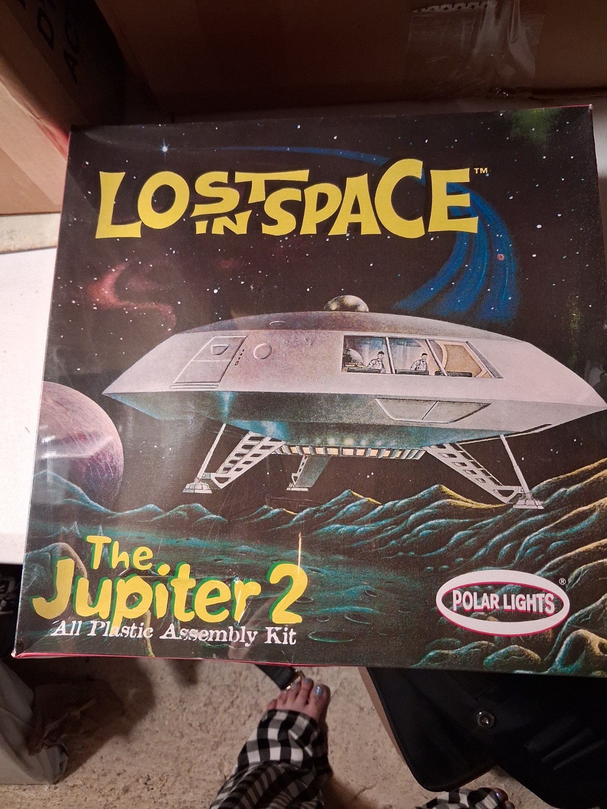 Lost In Space "The Jupiter 2" Model Kit, Polar Lights Model No. 5033 (1998)