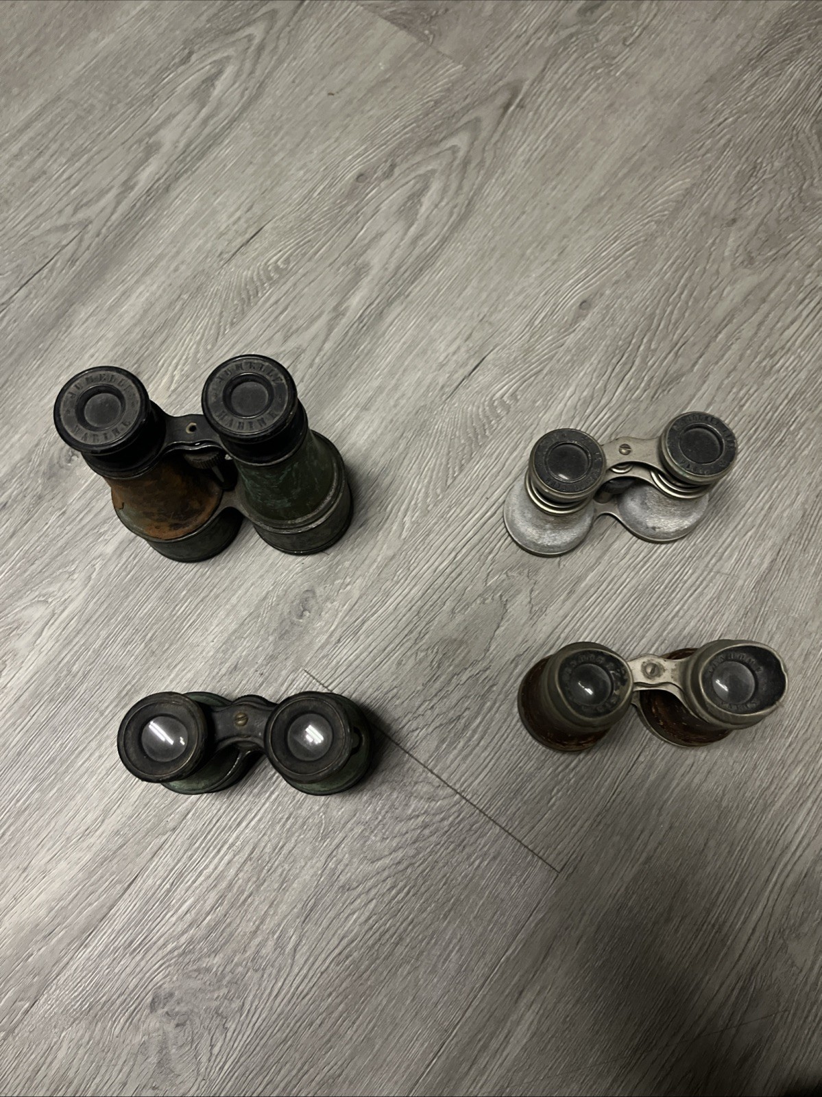 Vintage Binocular Lot Of 4
