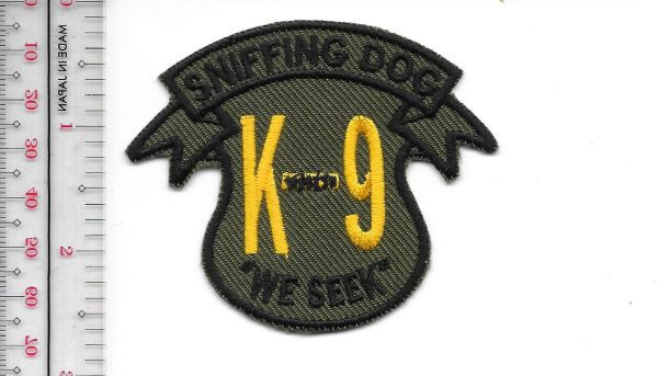 K-9 Philippines Army & Air Force PAF Engineeres Sniffing Dog EORA NO TARIFF
