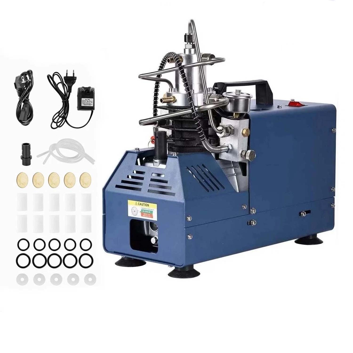 PCP Air Compressor 30MPa 4500PSI 110V Airgun High Pressure Pump