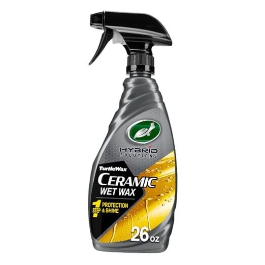 Hybrid Solutions Ceramic Wet Wax, Spray on Car Wax for 1 26 Fl Oz (Pack of 1)