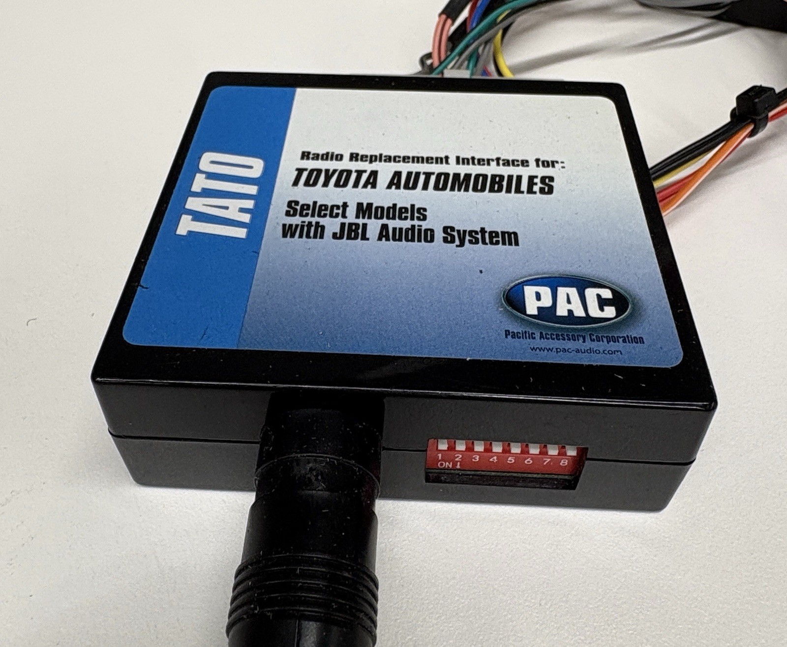 PAC TATO Digital Amplifier Interface Toyota With JBL Audio Systems