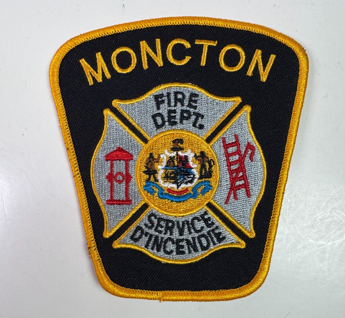 Moncton Fire Canada Patch O2