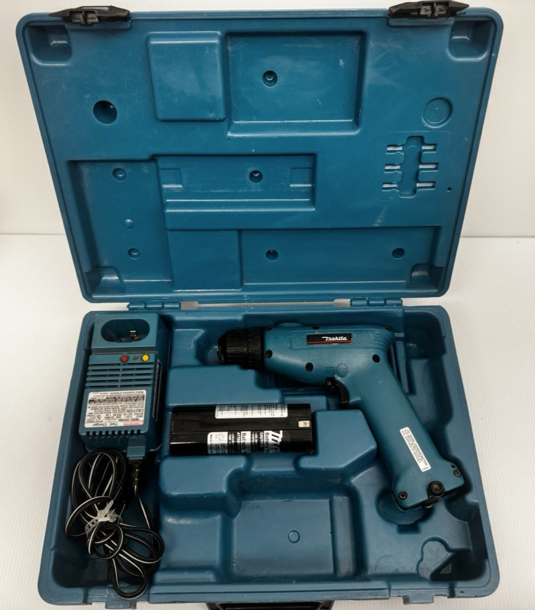 MAKITA 6172D 3/8" Drive Cordless Drill 7.2V DC9700A Charger Case Battery Tested