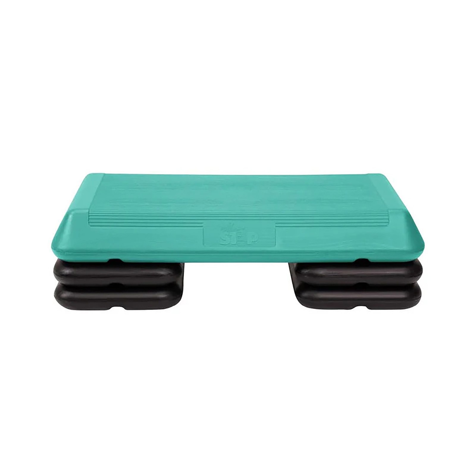 Exercise Step Platform, Circuit Size Stepper for Exercise at Home with 4 Stac...
