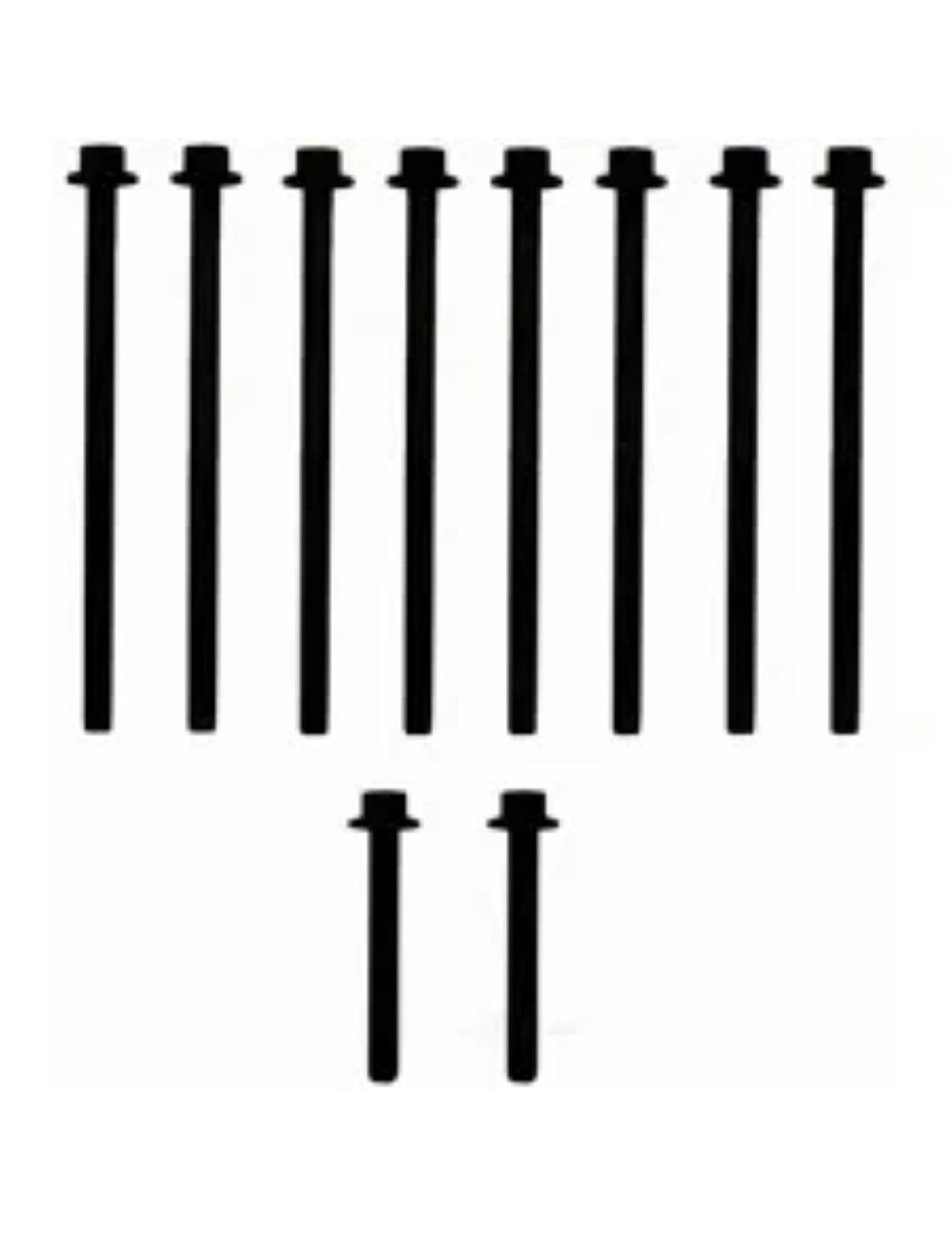 Fel-pro ES72165 Cylinder Head Bolts 96-02 GM Pontiac GMC 2.4L 4-CYLINDER DOHC