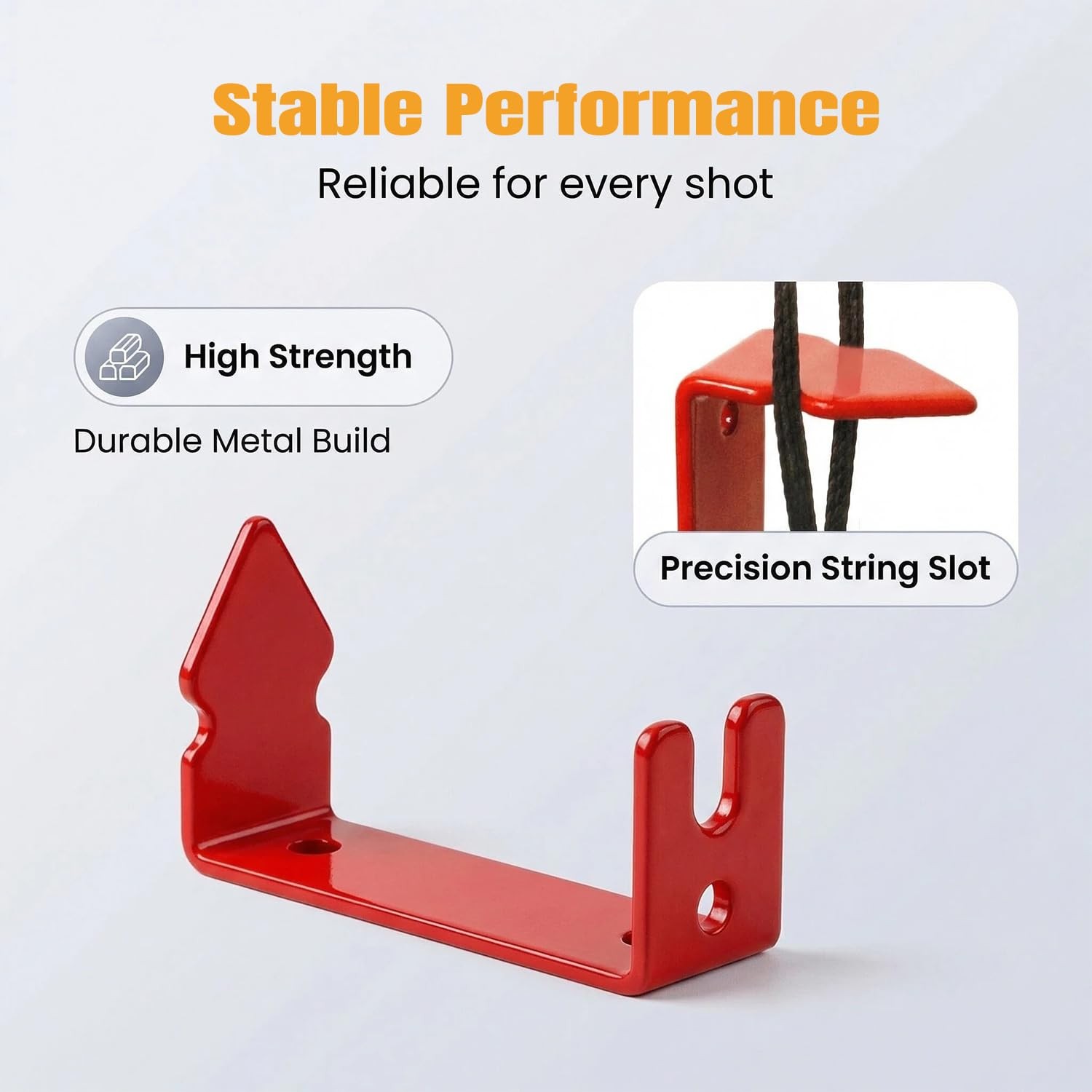 Luoyer Archery Bowstring Separator and Serving Thread Set Peep Red