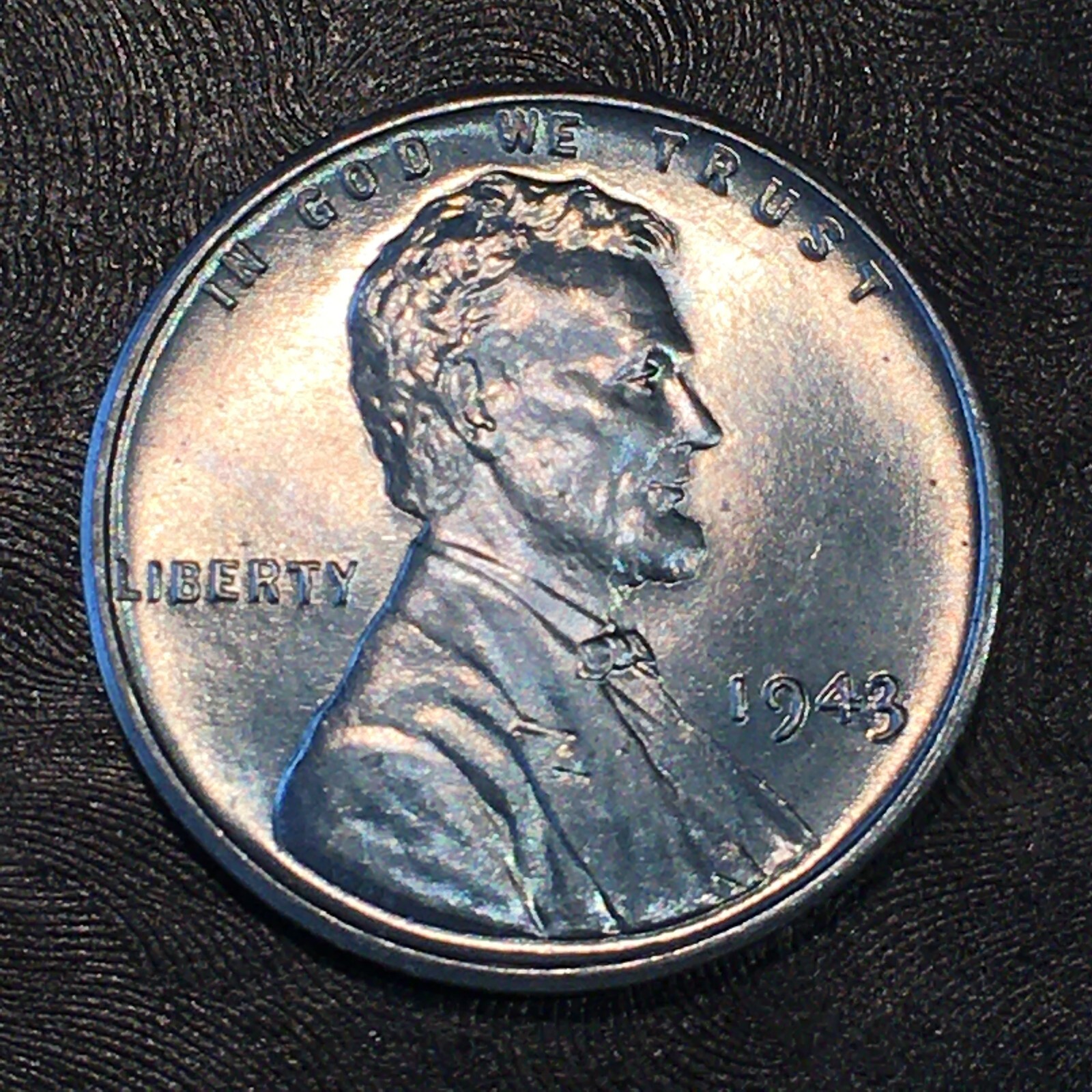 1943 Lincoln Cent Steel Wartime - Superb Uncirculated - High Quality Scans #P794