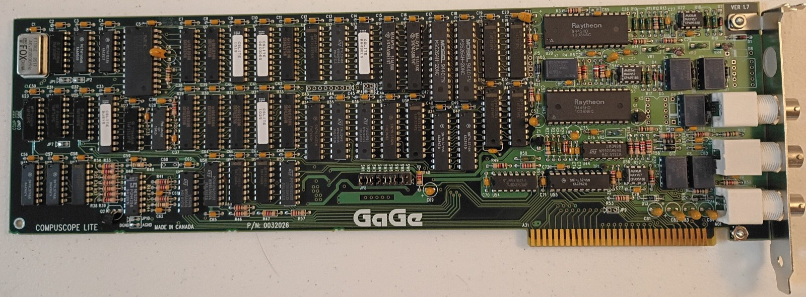 GaGe Compuscope Lite Ver 1.7