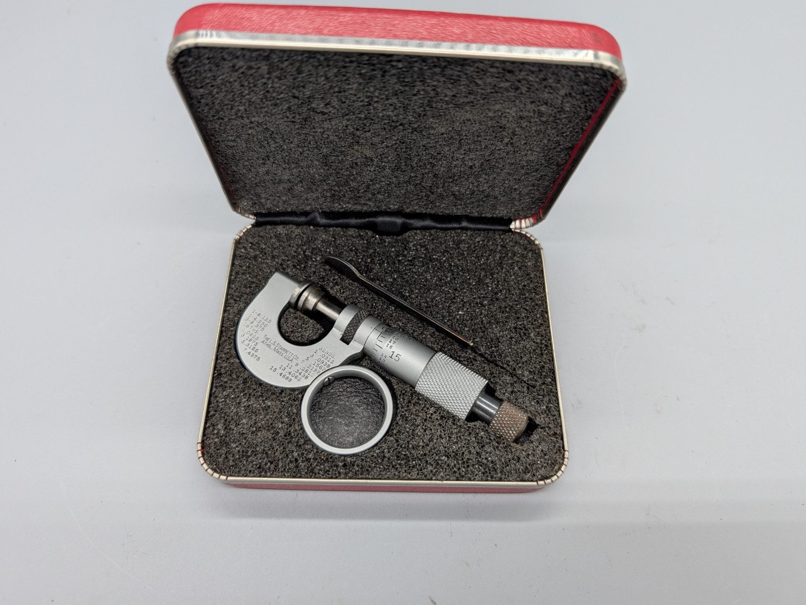 Starrett No.223RL Paper Micrometer