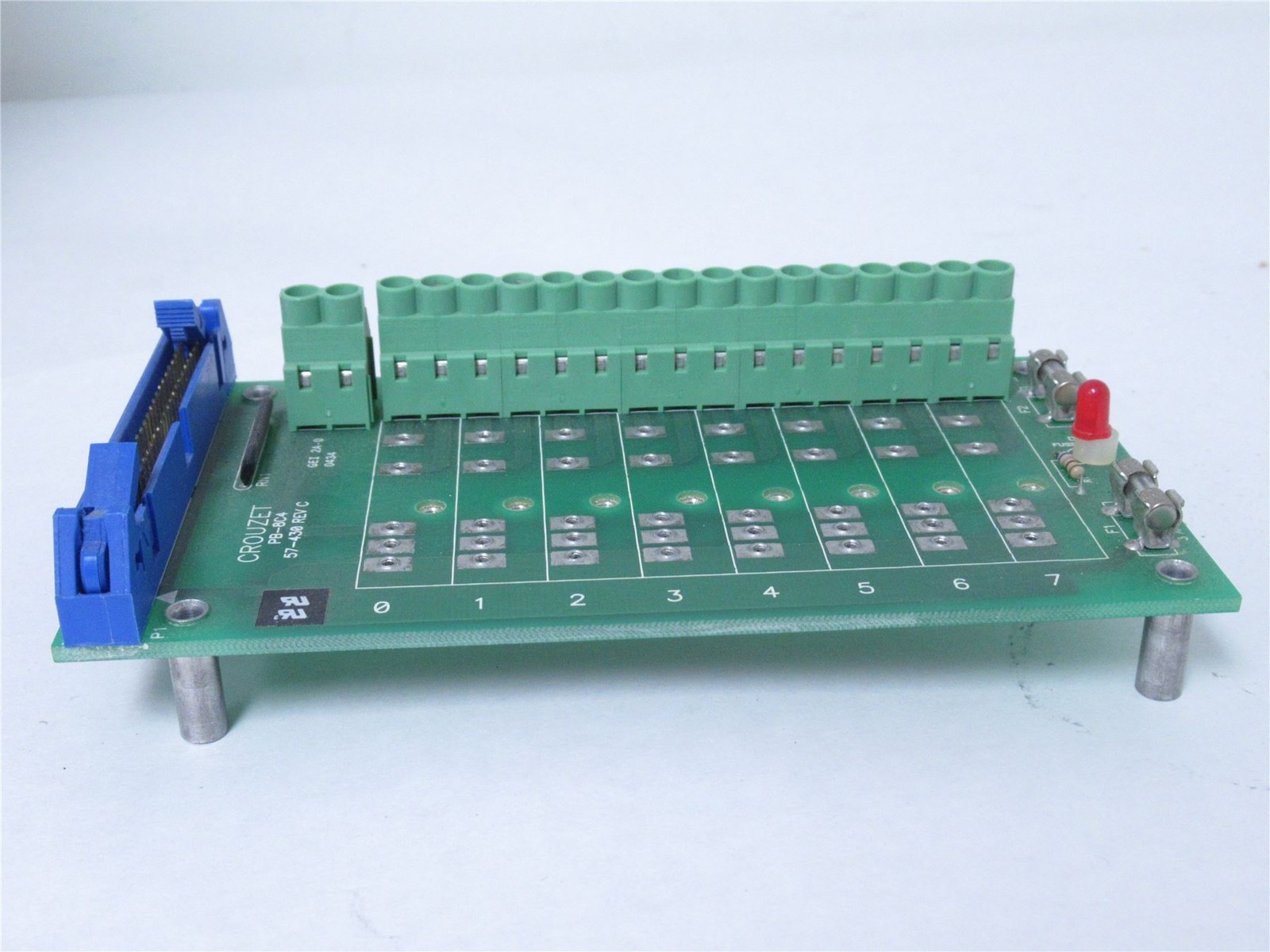 237248 New-No Box; Crydom PB-8C4 57-430 Crouzet Relay Board