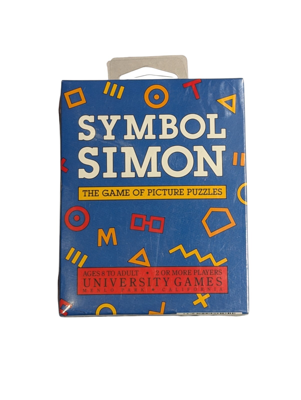 Symbol Simon The Card Game of Picture Puzzles. University Games 1988 New/Sealed