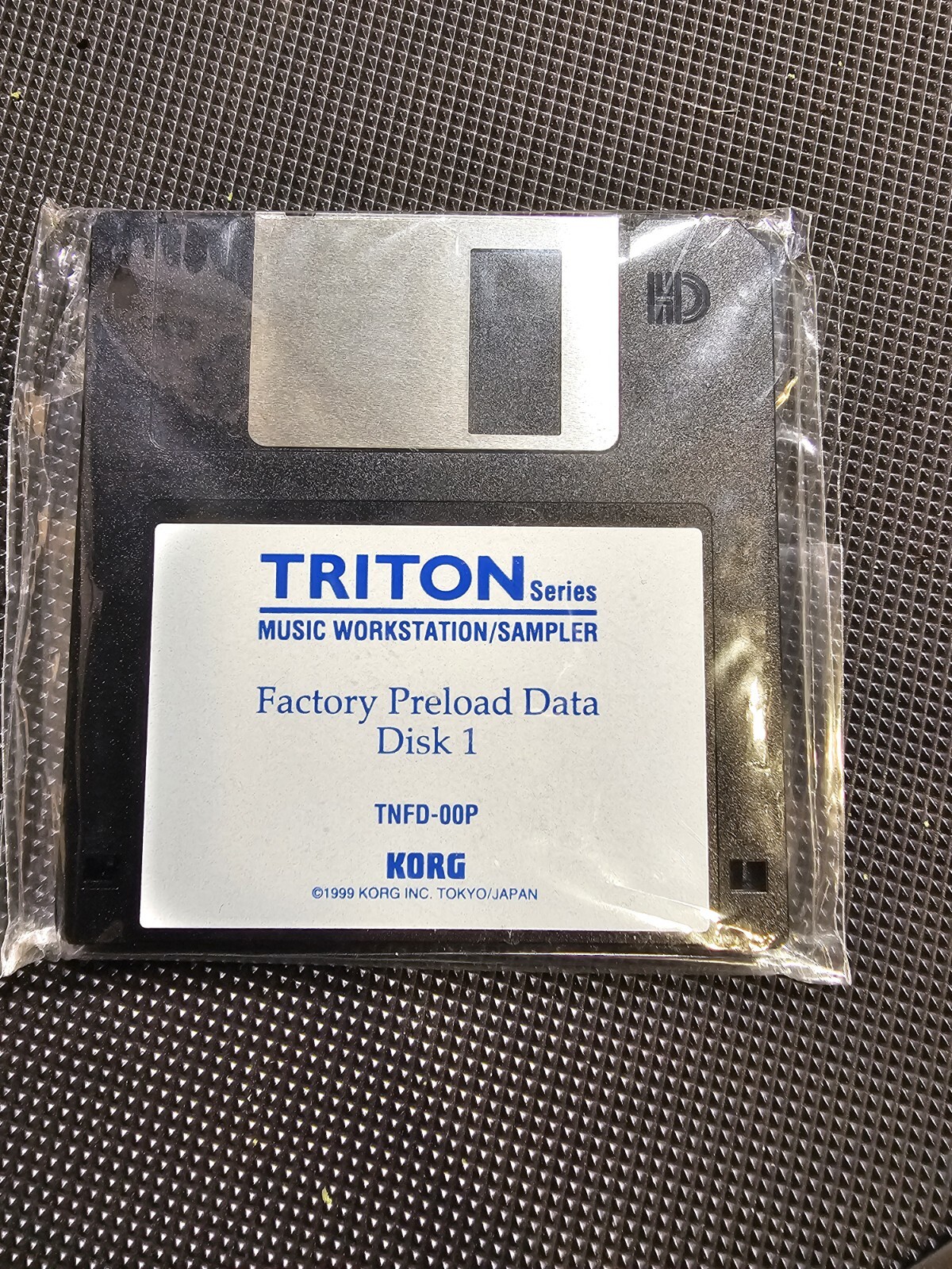 KORG Trinton Factory DATA DISK 1 &2